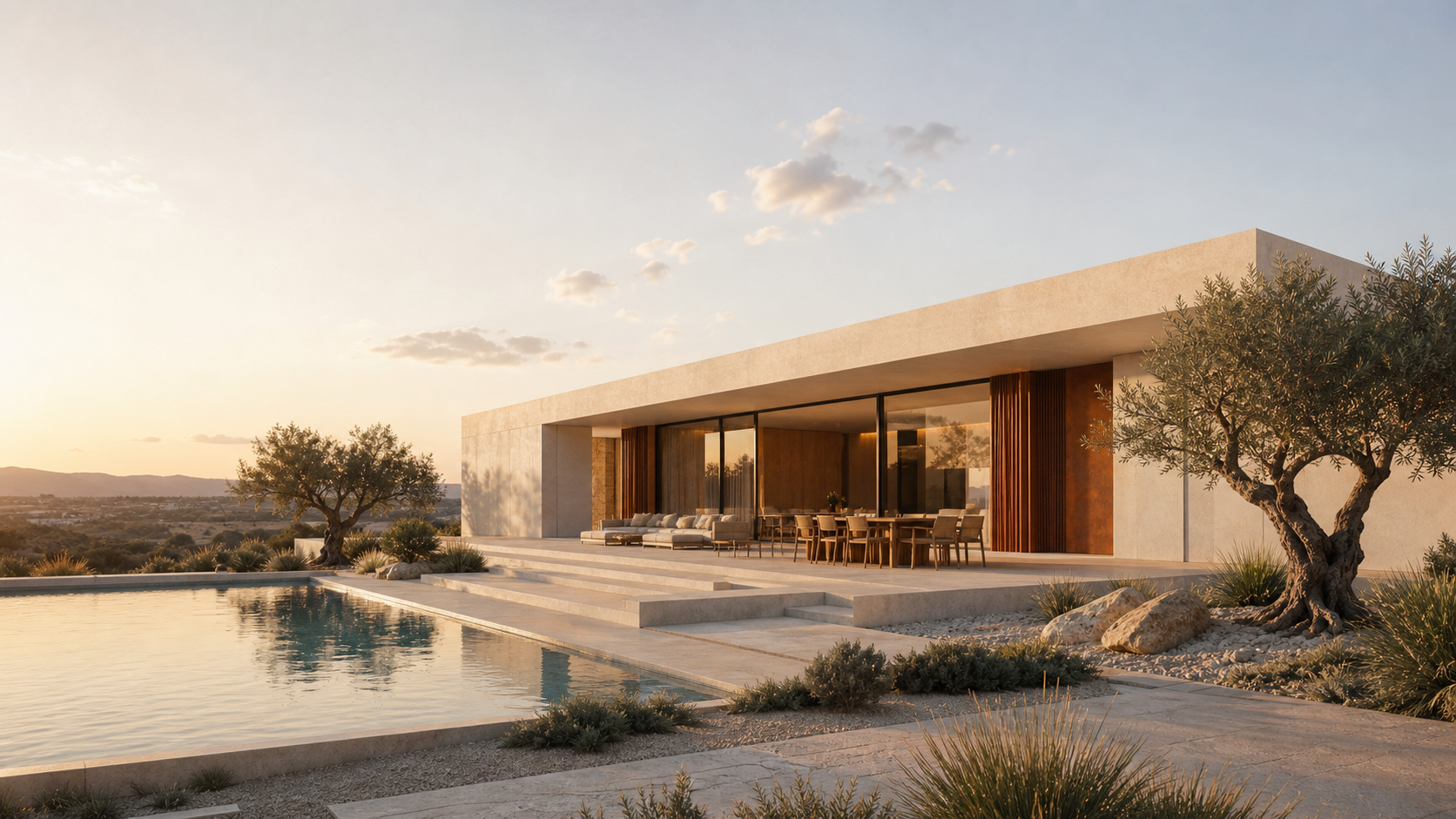 Vivienda minimalista premium